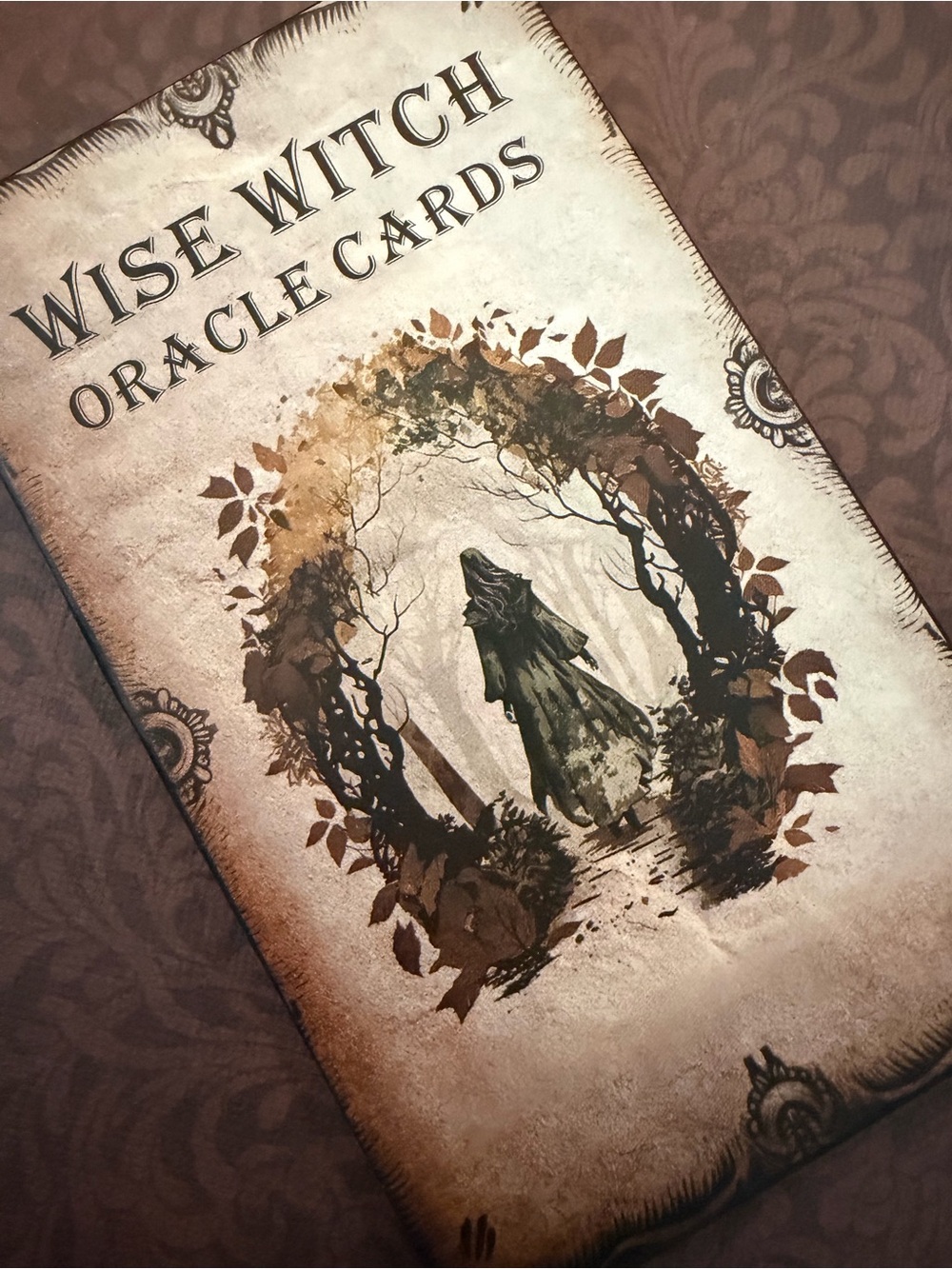 WISE WITCH ORACLE CARDS
Gothic Divination & Spiritual Guidance Deck